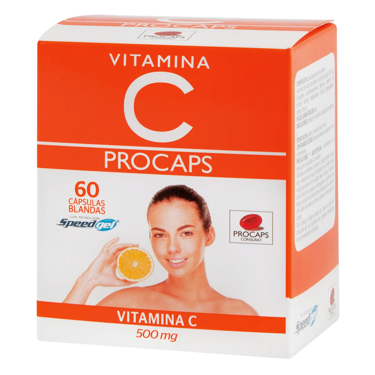 Vitamina C 500 mg x 60 cápsulas