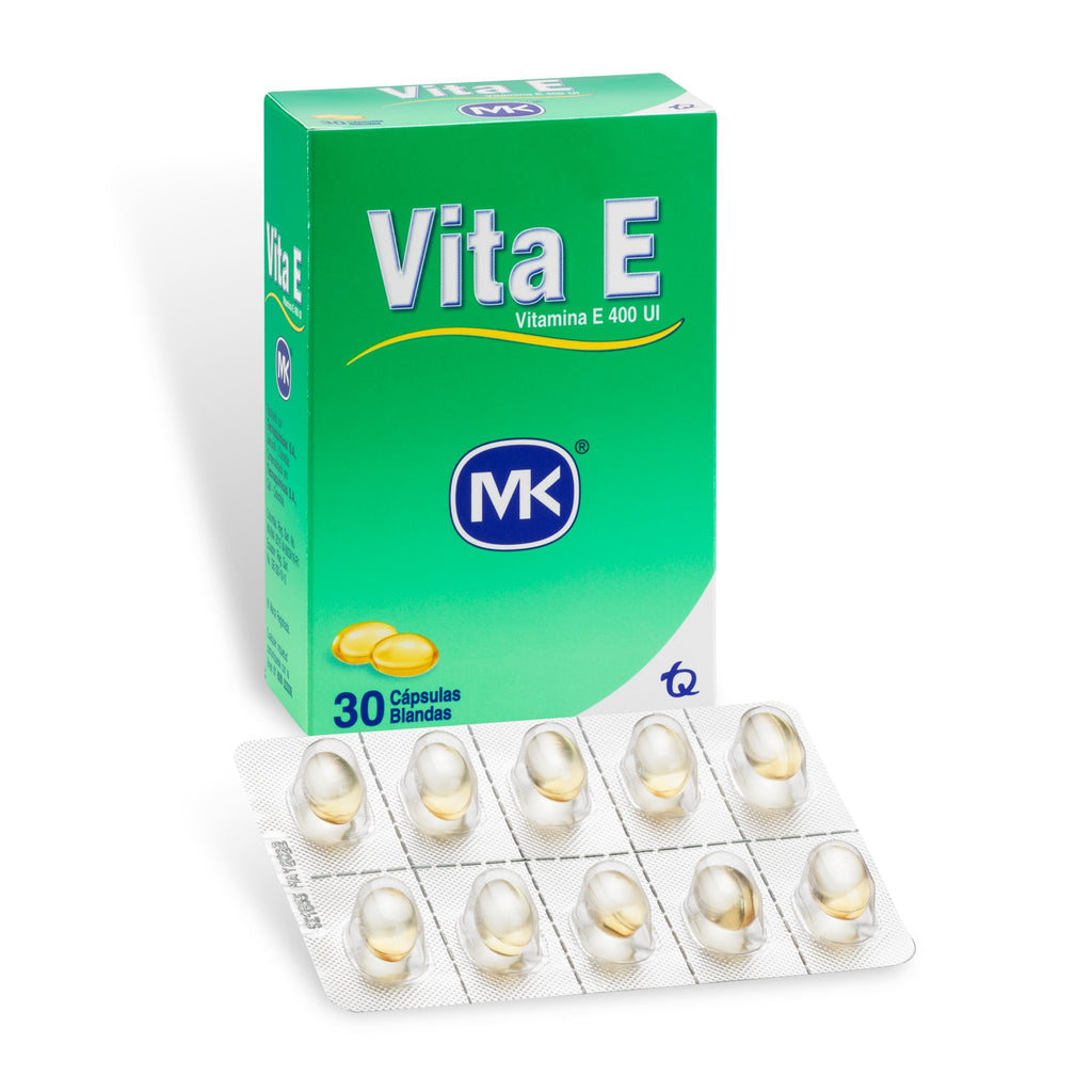 Vitamina E 400 UI MK - Droguería La Bastilla Medellín