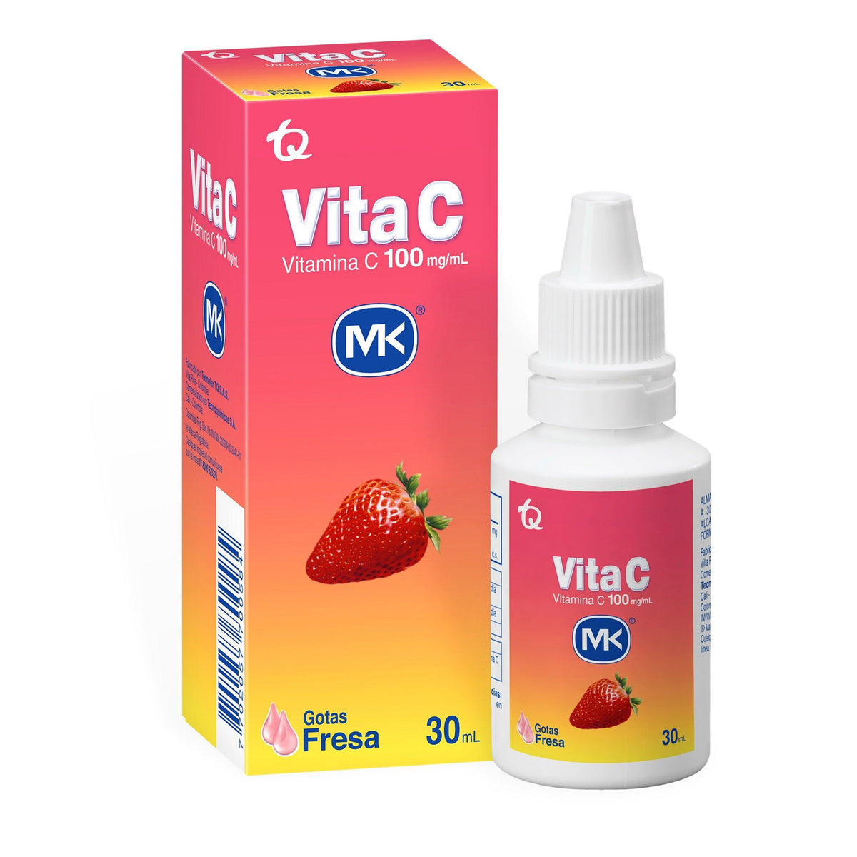 Vitamina Vita C Got 100 Mg Fre 30Ml Mk - Droguería La Bastilla Medellín