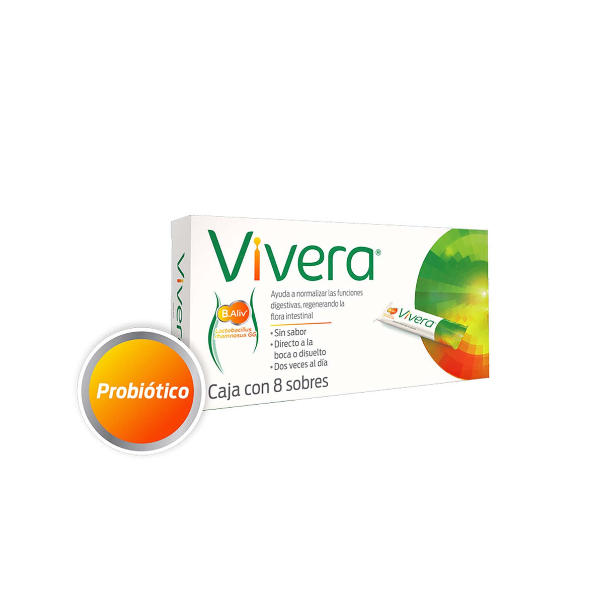 Vivera x 8 sobres - Droguería La Bastilla Medellín