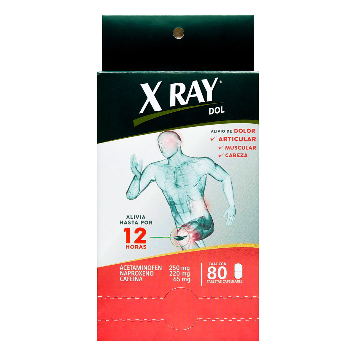 X RAY DOL 80 TABLETAS (SF) - REG. INVIMA 2021M-0016526-R1