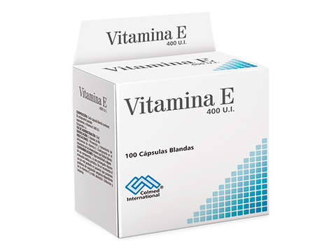 VITAMINA E 400 U I 100 CAPSULAS COLMED - VENTA CON FORMULA MEDICA - REG. INVIMA 2016M-0011985-R1