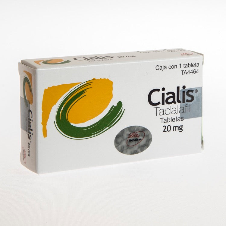 CIALIS 20 MG 1 TABLETA - VENTA CON FORMULA MEDICA - REG. INVIMA 2013M-0002456-R1