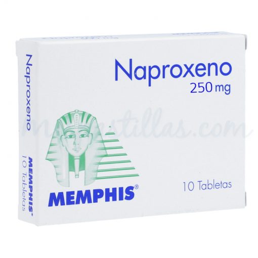 NAPROXENO 250 MG 10 CAPSULAS MP