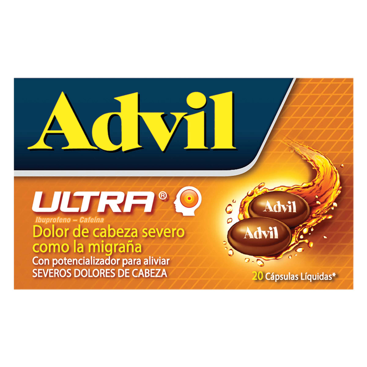 ADVIL ULTRA 20 CAPSULAS - VENTA CON FORMULA MEDICA - REG. INVIMA 2018M-0009614-R1