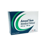 AMZOL FEM 500/100 MG 10 OVULOS ICOM (RF)