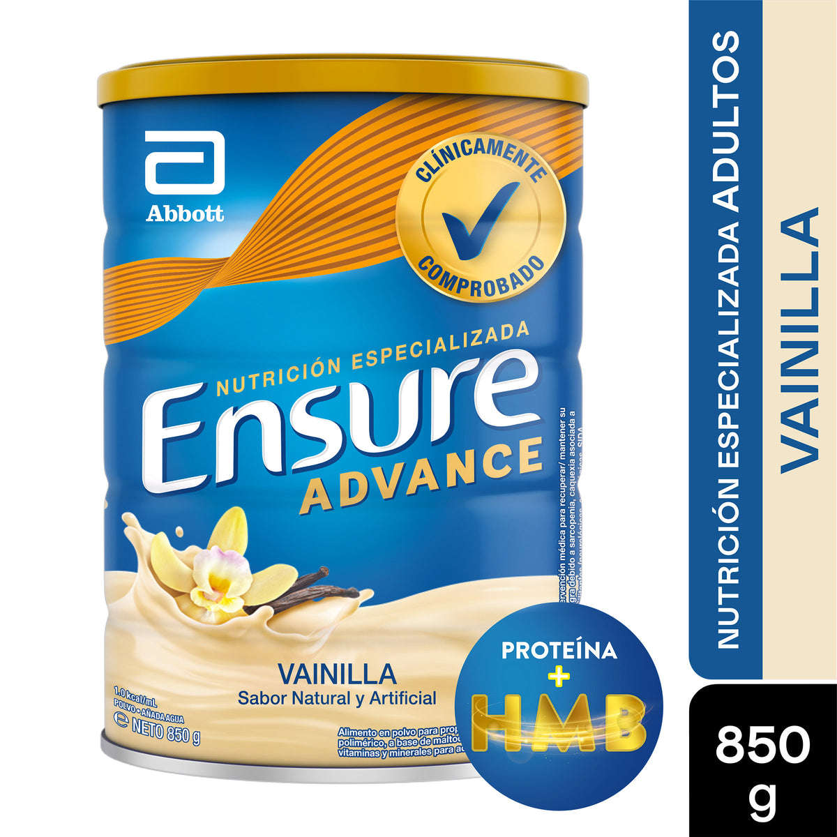 ENSURE ADVA.VAI.850 GR - REG. INVIMA RSA-004359-2017
