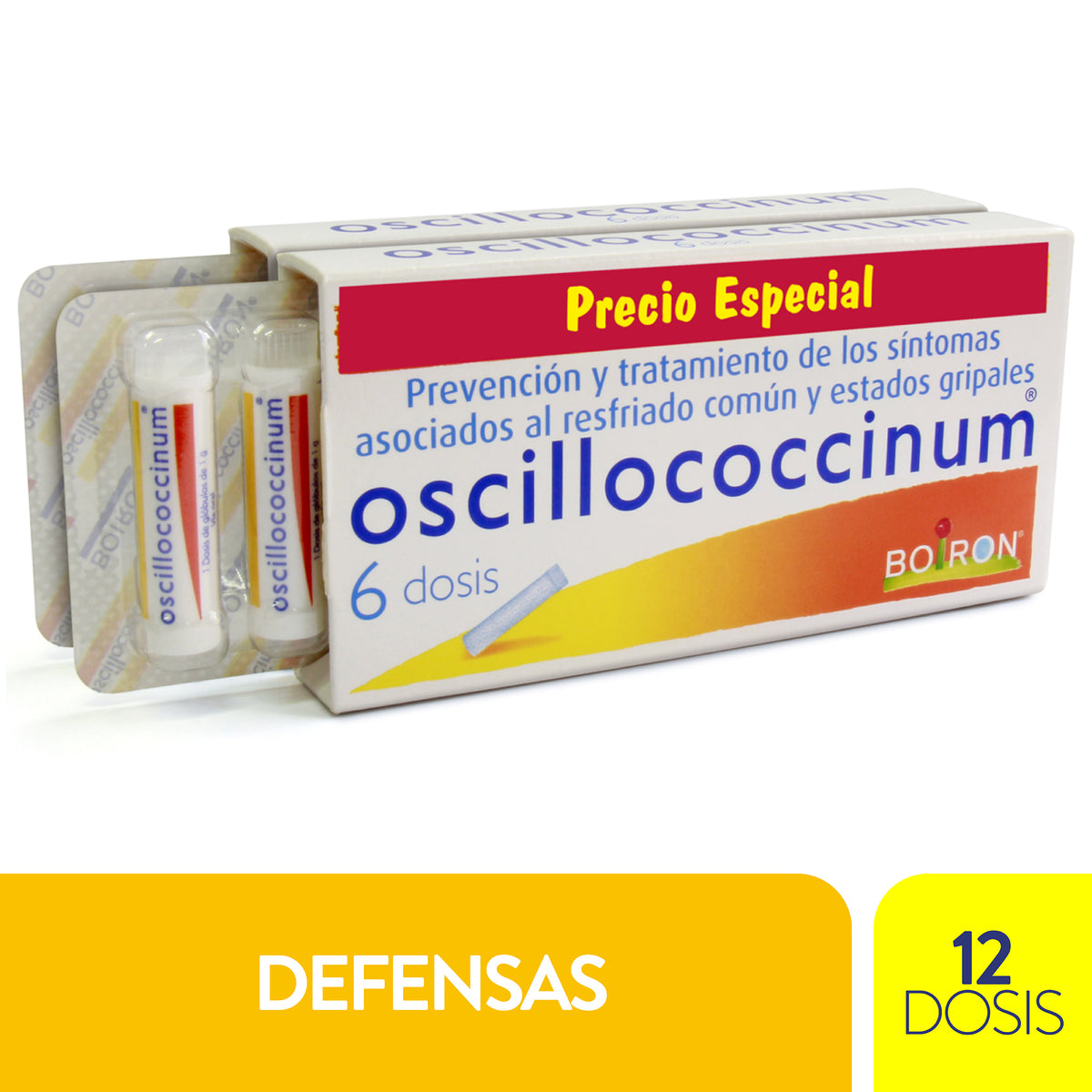 2 OSCILLOCOCCINUM 6 DOSIS P.E. - REG. INVIMA MH2019-0000697-R1