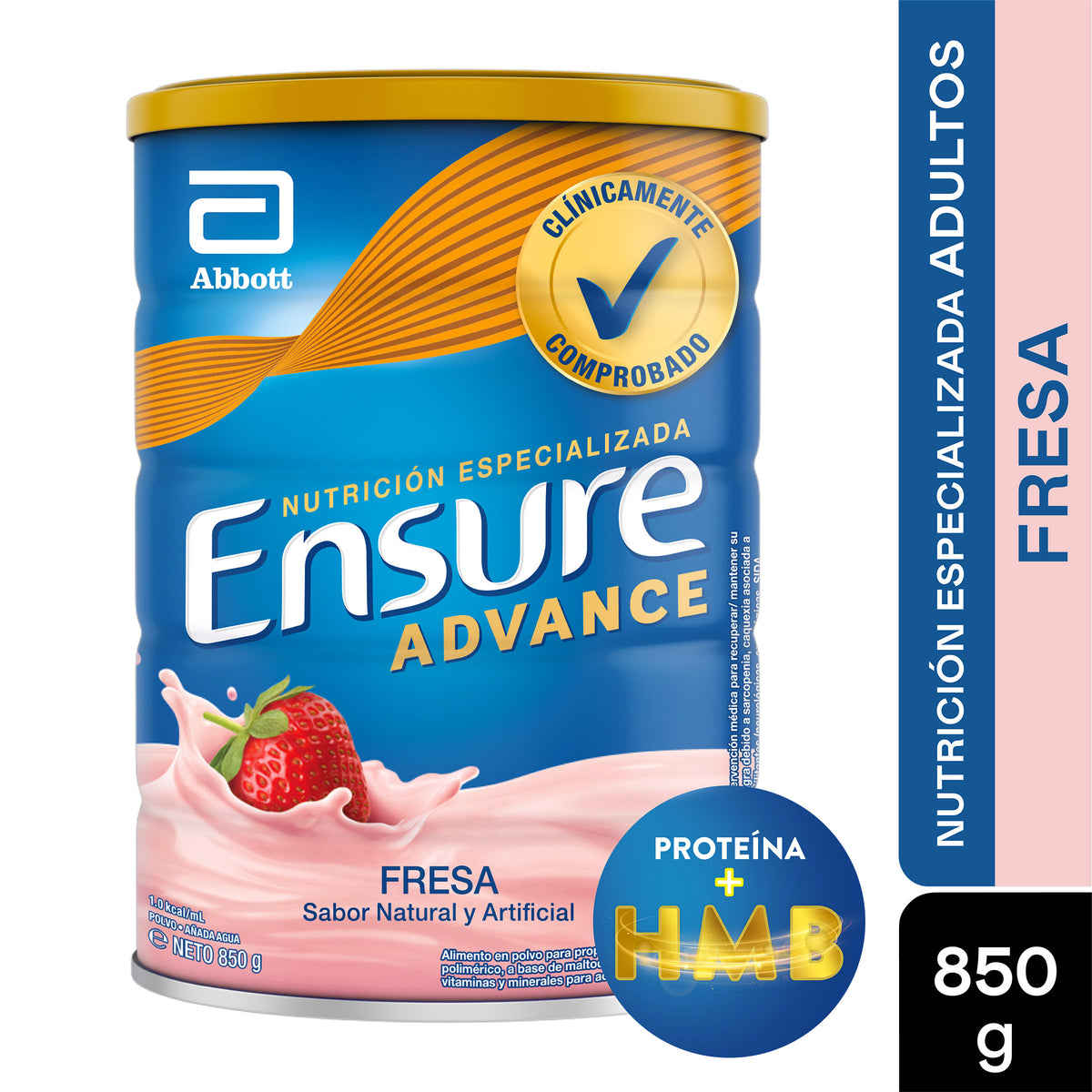 ENSURE ADVANCE FRESA 850 GR - REG. INVIMA RSA-004359-2017