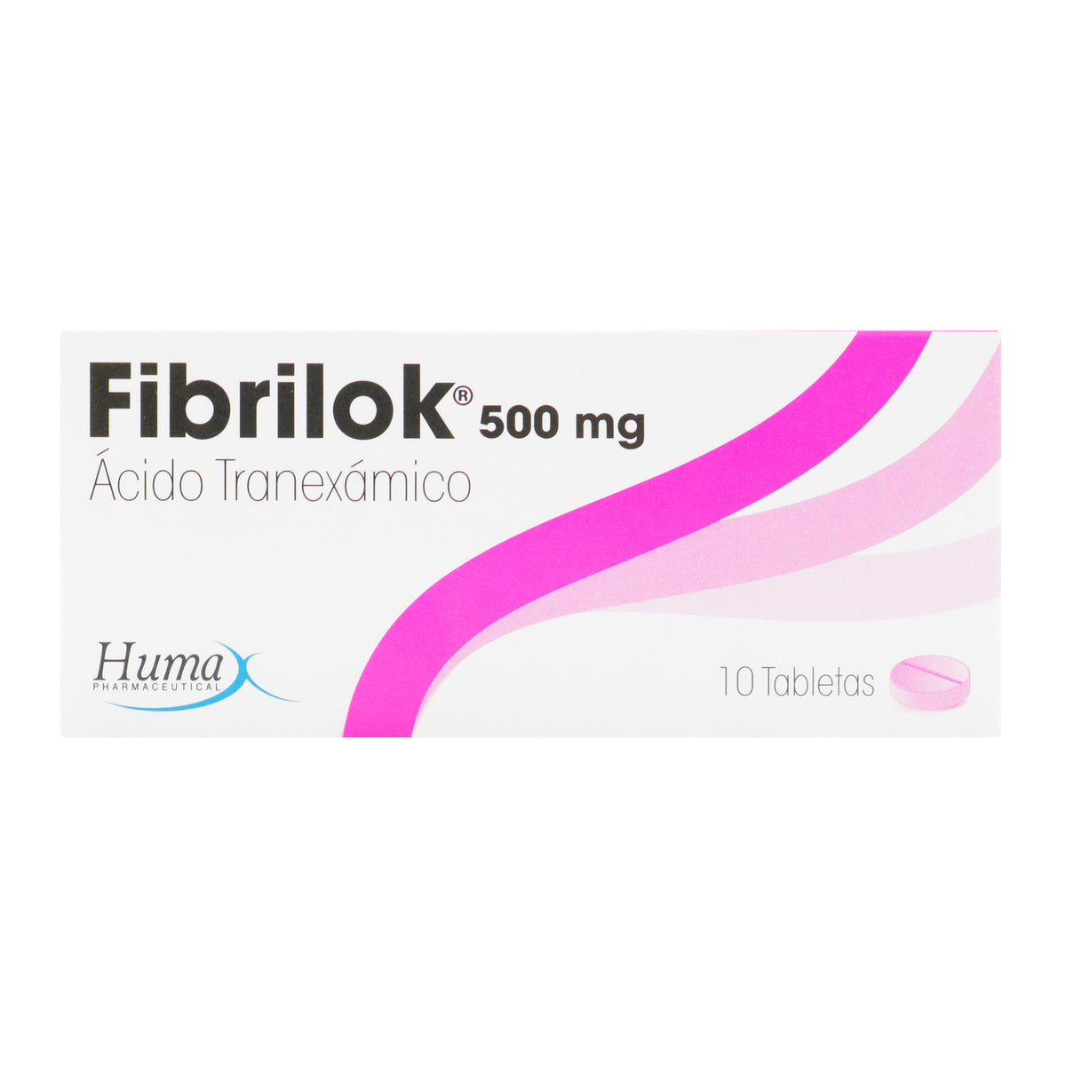FIBRILOK 500MG 10 TABLETAS - REG. INVIMA 2019M-0019362