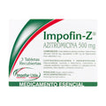 IMPOFIN-Z (AZITROMICINA 500 MG) 3TBS REC - REG. INVIMA 2021M-0016218-R1
