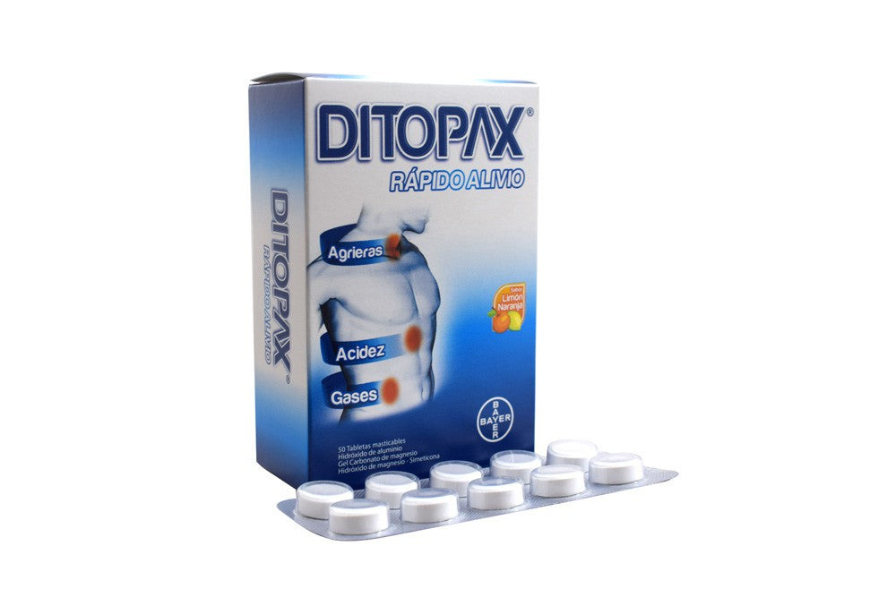 DITOPAX 50 TABLETAS