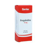 PREGABALINA 75 MG 30 CAP.GF (M)40860 - VENTA CON FORMULA MEDICA - REG. INVIMA 2014M-0015183