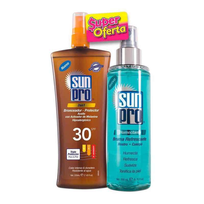 HUMECTANTE SUNPRO BRUMA 200 ML