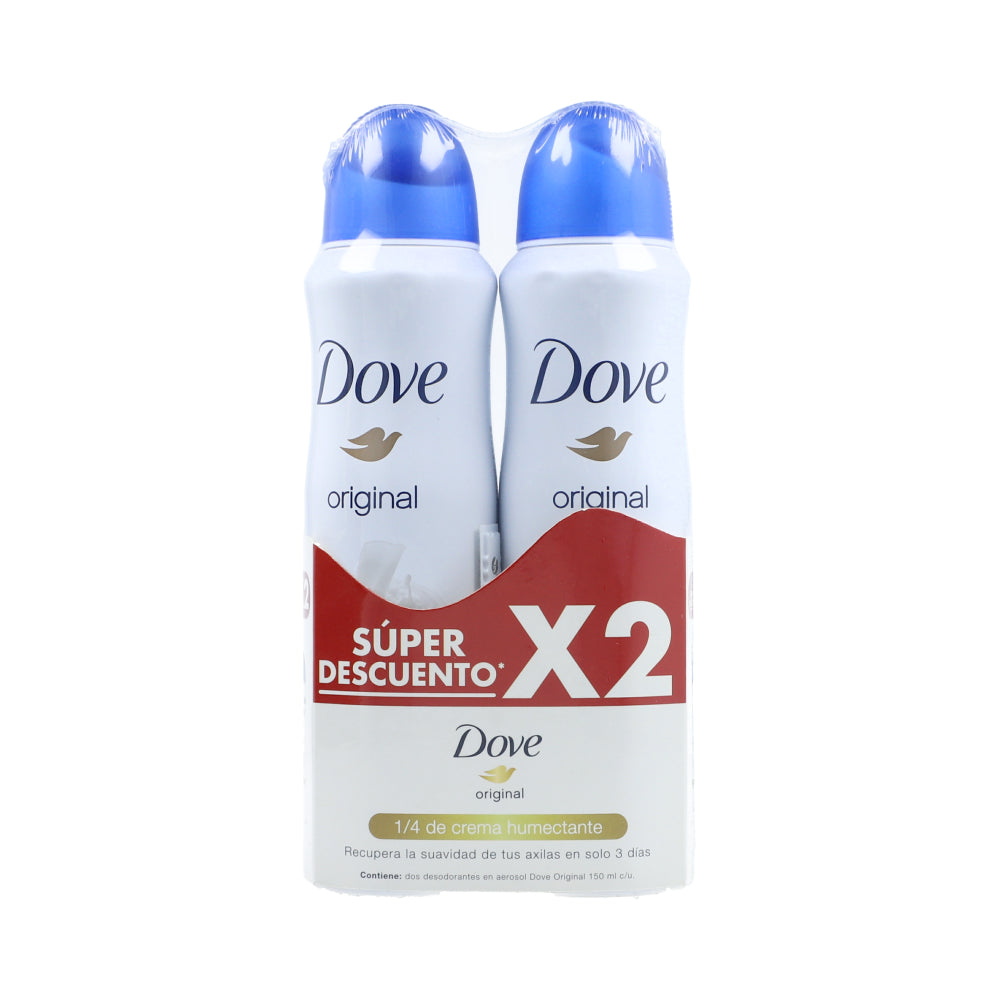 2 DTE.DOVE SPRAY ORIGINAL 89 GR