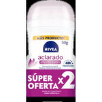 2 DTE.NIVEA BARRA ACLARADO NATURAL 50 G