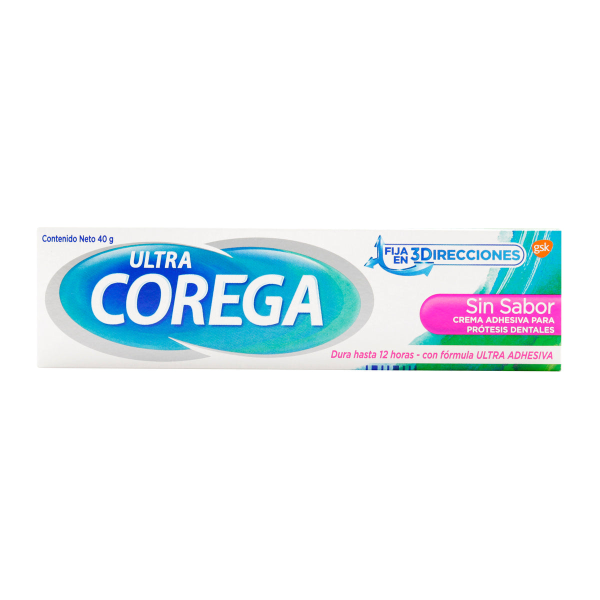 CREMA COREGA 3D.ULTRA SIN SABOR 40 GR - REG. INVIMA 2015DM-001616-R2