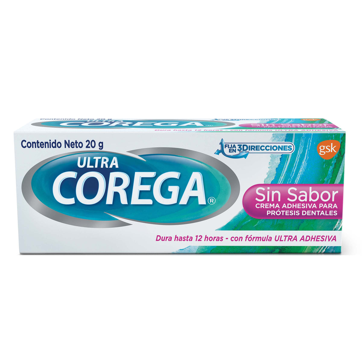 CREMA COREGA 3D.ULTRA SIN SABOR 20 GR - REG. INVIMA 2015DM-001616