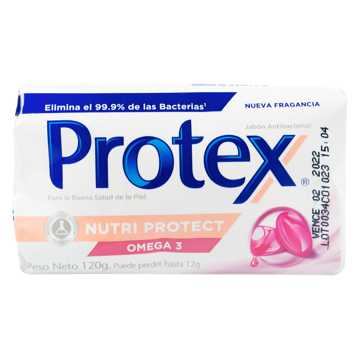 JABON PROTEX OMEGA 3 120 GR