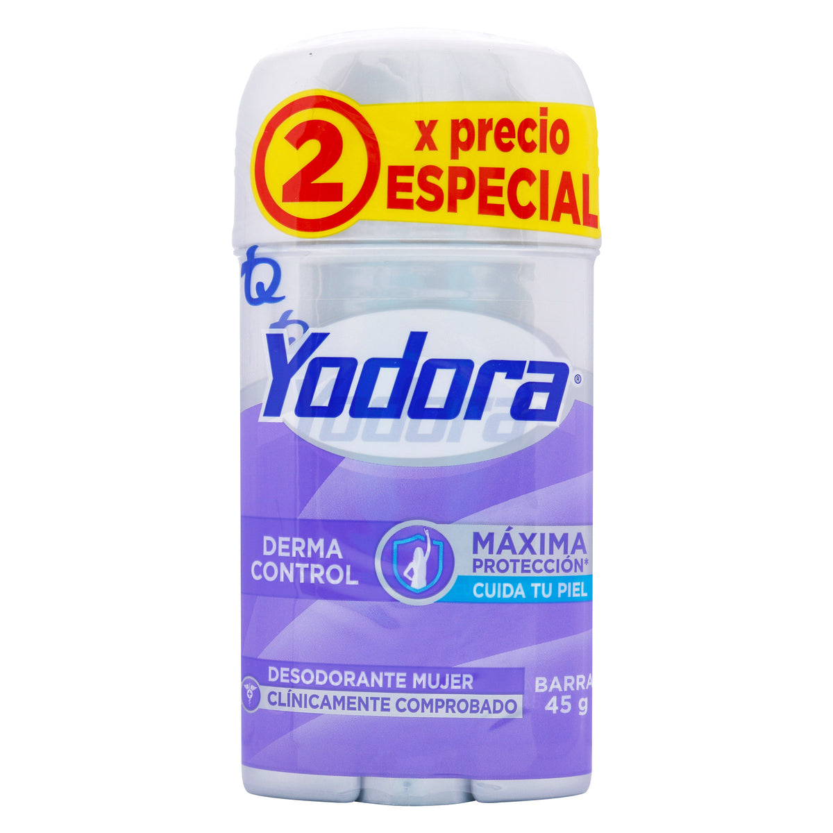 2 DTE YODORA BAR DERM CONTROL 45 G P.E M