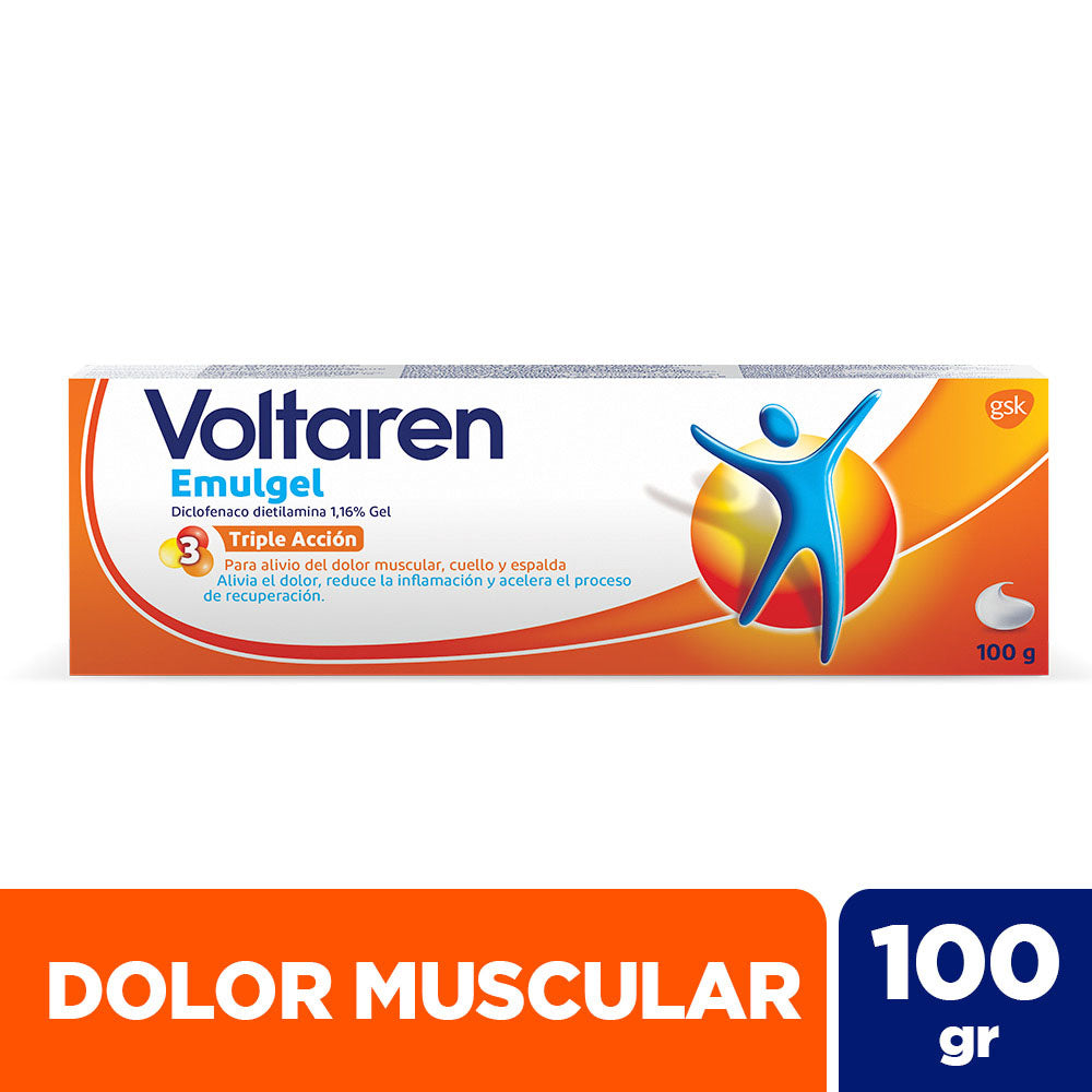 VOLTAREN EMULGEL TUBO 100 GR - VENTA CON FORMULA MEDICA
