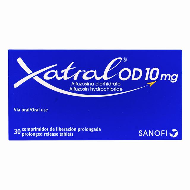 XATRAL OD 10 MG 30 TBS - REG. INVIMA 2023 M-014968-R3