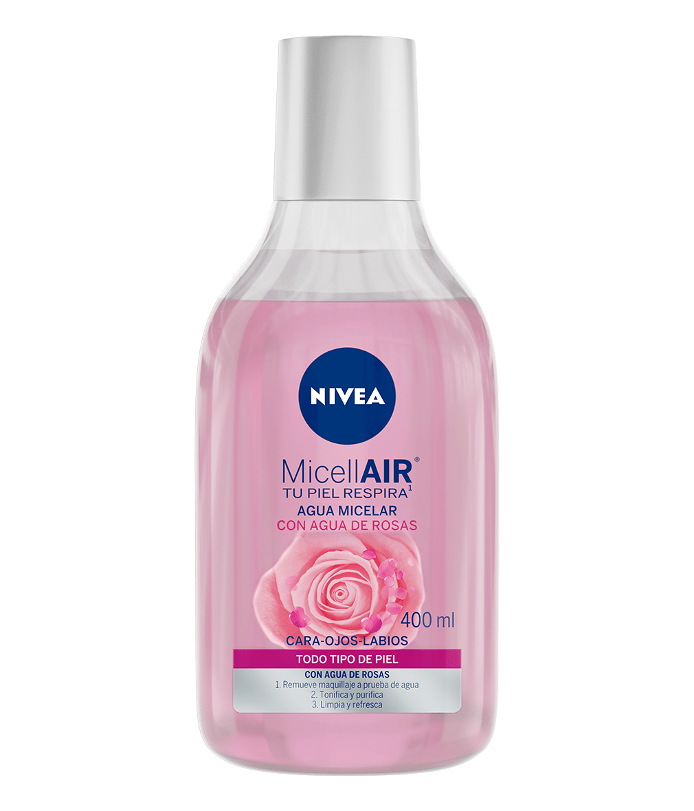 AGUA MICELAR NIVEA FACIAL ROSAS 400ML - REG. INVIMA NSOC1207-20CO
