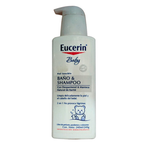 EUCERIN BABY BANO Y CHA.240 ML
