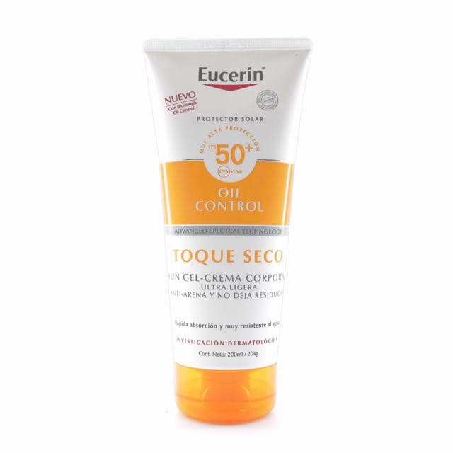 EUCERIN PROT.SOLAR TOQUE SECO COR.200 ML - REG. INVIMA NSOC97061-19CO