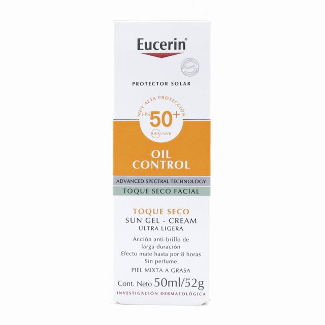 EUCERIN SUN FACE OIL CONTROL SPF 50 50ML - REG. INVIMA NSOC63190-14CO
