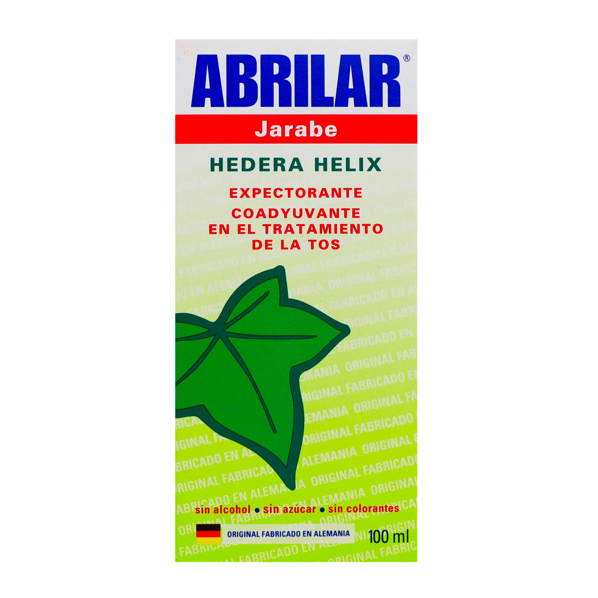 ABRILAR JARABE 100 ML - VENTA CON FORMULA MEDICA - REG. INVIMA PFM2010-000287
