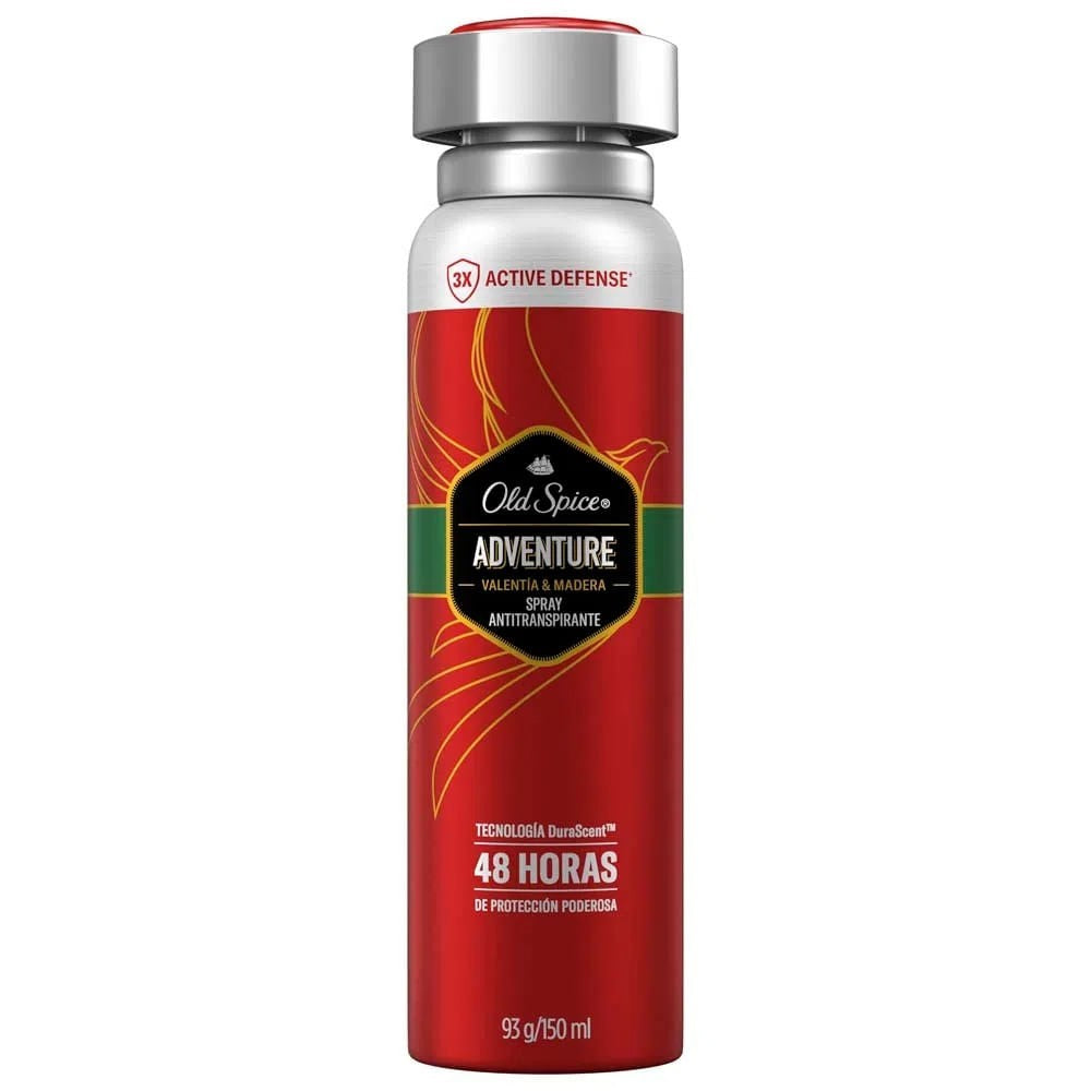 DTE OLD SPICE SPRAY ADVENTURE 93G/150ML - REG. INVIMA NSOC83372-18CO