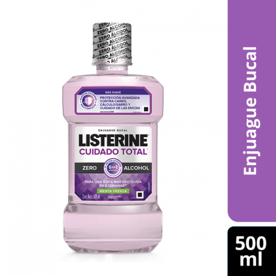 LISTERINE TOTAL CARE ZERO 500 ML