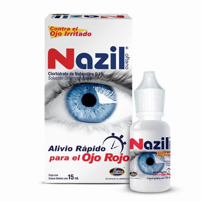 NAZIL OFTENO 15 ML - VENTA CON FORMULA MEDICA - REG. INVIMA 2008M-0007729