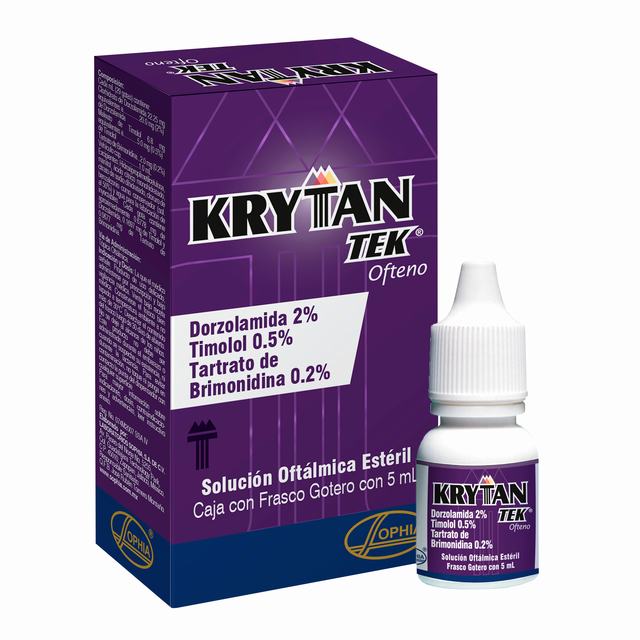 KRYTANTEC OFTENO 5 ML - VENTA CON FORMULA MEDICA - REG. INVIMA 2008-0008717