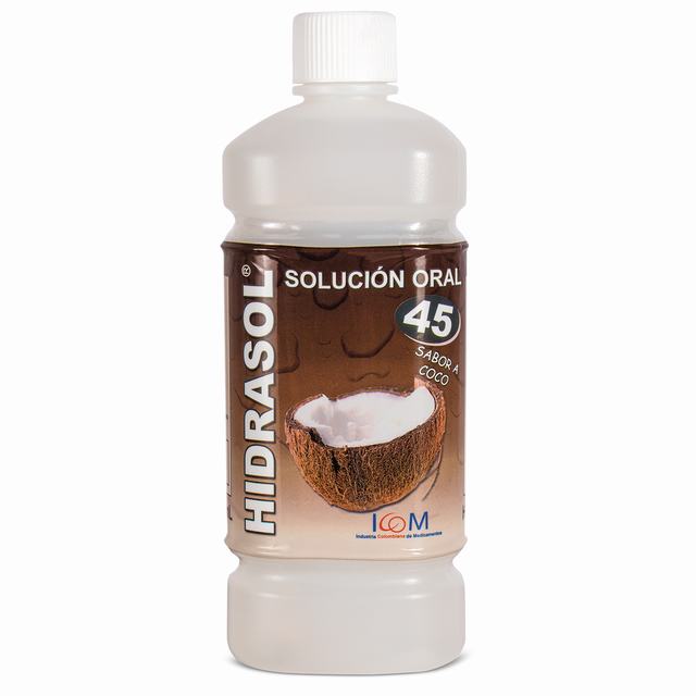 SUERO ORAL HIDRASOL 45 COCO X 500 ML - REG. INVIMA 2018M-0006676-R1