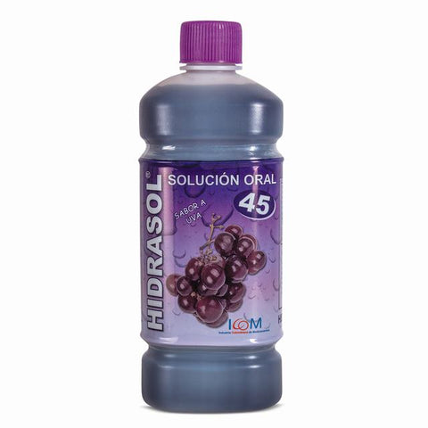 SUERO ORAL HIDRASOL 45 UVA X 500 ML