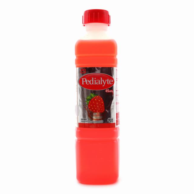 PEDIALYTE CON ZINC 45 FRESA 500 ML - REG. INVIMA 2010M-0010733