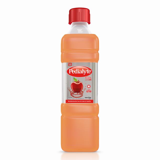 PEDIALYTE CON ZINC 30 MANZANA 500 ML - REG. INVIMA 2016M-0017049