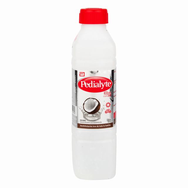 PEDIALYTE CON ZINC 30 COCO 500 ML - REG. INVIMA 2016M-0017049