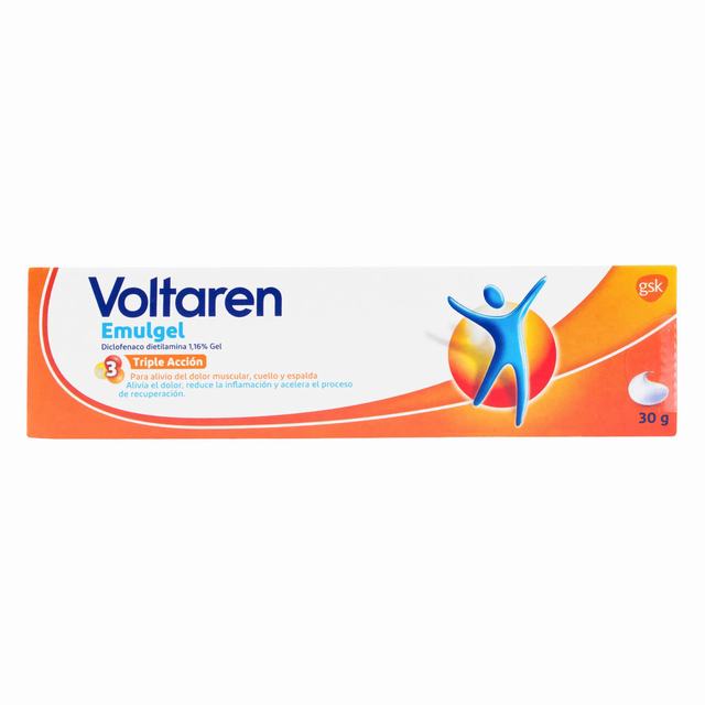 VOLTAREN EMULGEL TUBO 30 GR - VENTA CON FORMULA MEDICA - REG. INVIMA 2008M-011124-R2