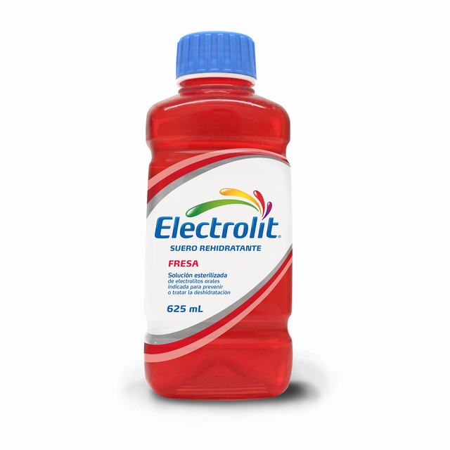 ELECTROLIT HIDRATANTE FRESA 625 ML - VENTA CON FORMULA MEDICA - REG. INVIMA 2014M-0010928