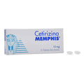 CETIRIZINA 10 MG 10 TBS RECUBIERTAS MP