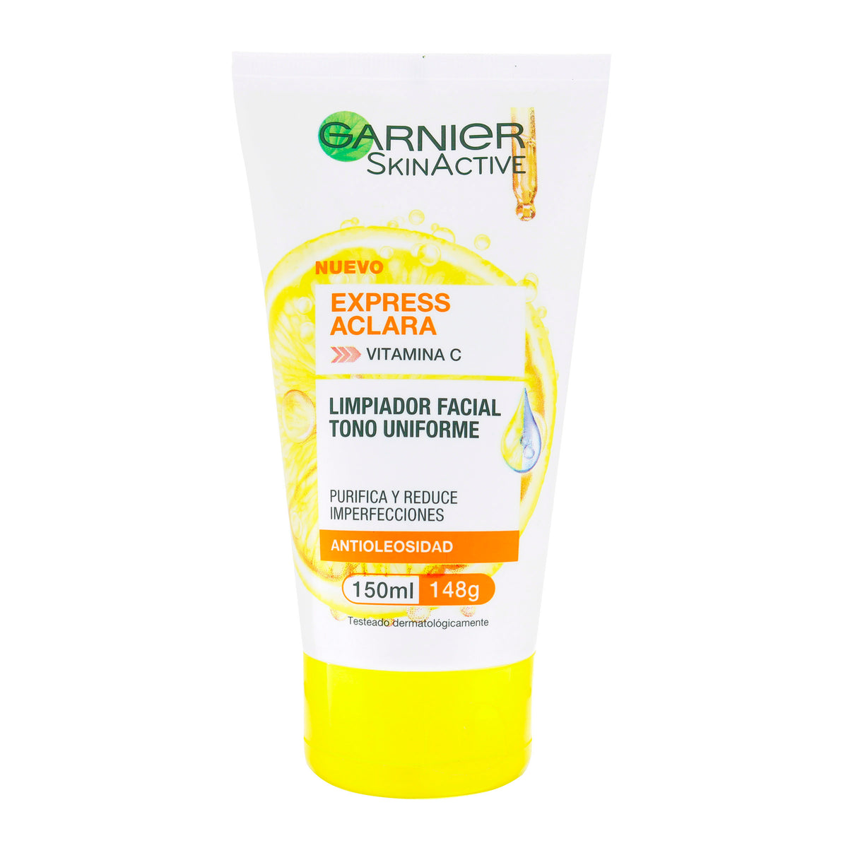GARNIER GEL LIMPIADOR FAC.ACLARA 150ML - REG. INVIMA NSOC