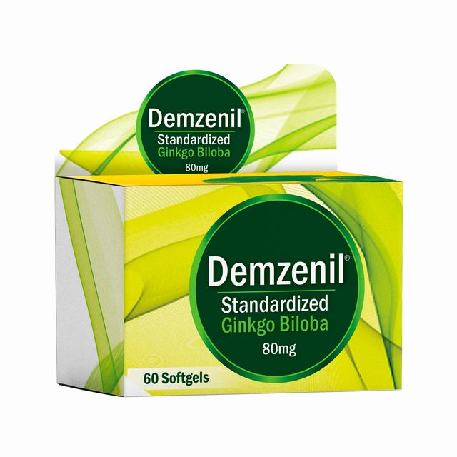 DEMZENIL 80 MG 60 SOFTGELS