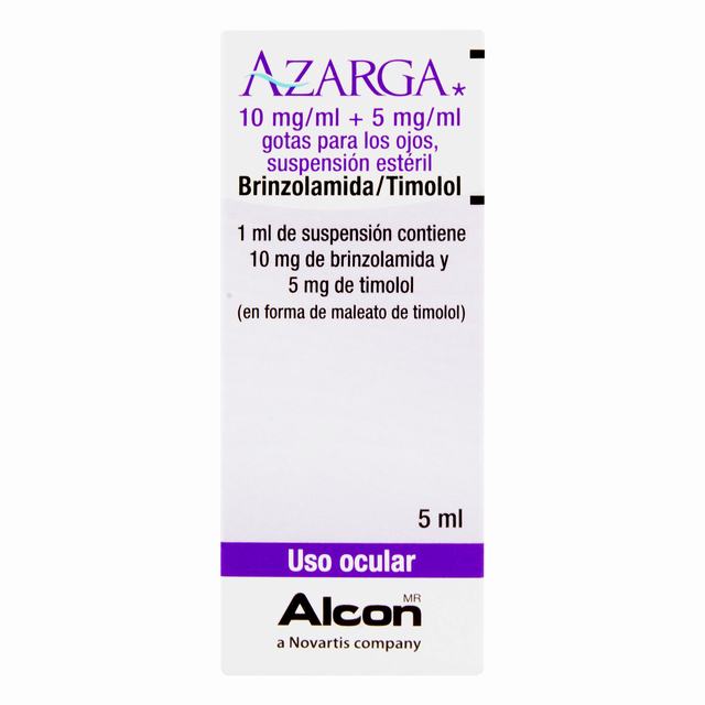 AZARGA SOLUC.OFTALMICA 5 ML(A)(3%+)(PAE) - REG. INVIMA 2023M-0010040-R1