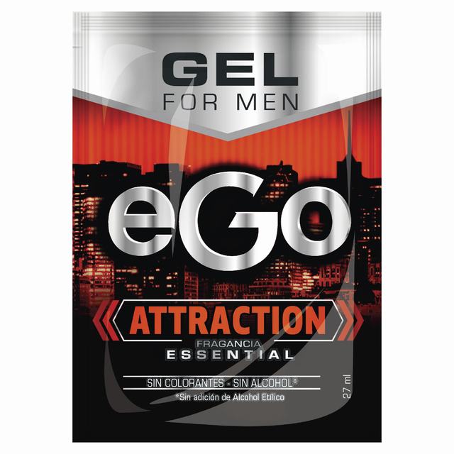 GEL EGO FOR MEN ATTRACTION 25 ML 15 SBS - REG. INVIMA NSOC88118-18CO