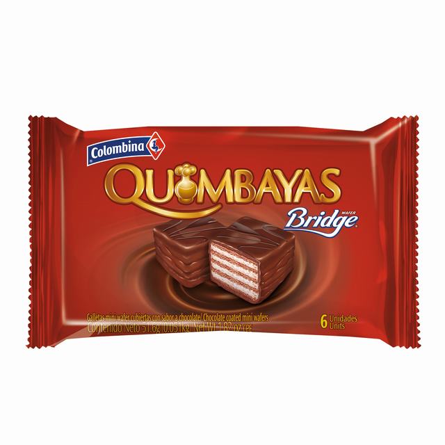 GALLETA QUIMBAYA BRIDGE 6 UND - REG. INVIMA RSIAV11M04795