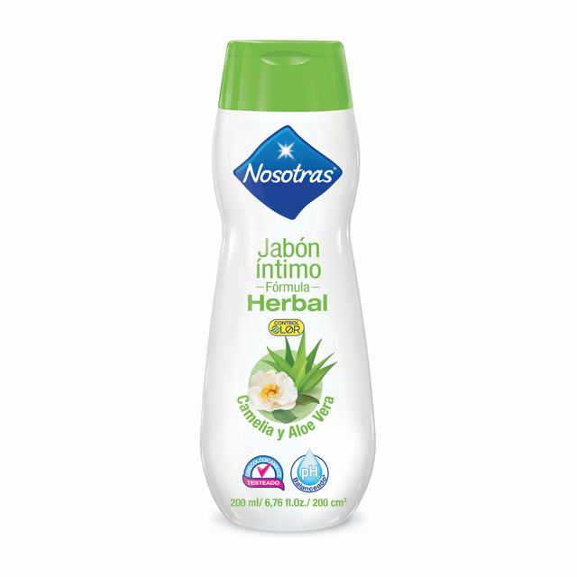 JABON INTIMO NOSOTRAS HERBAL 200 ML - REG. INVIMA NSOC87140-18CO