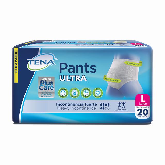 PAN.TENA PANTS ULTRA L 20 UND (PROSKIN) - REG. INVIMA NSOA10501-22CO